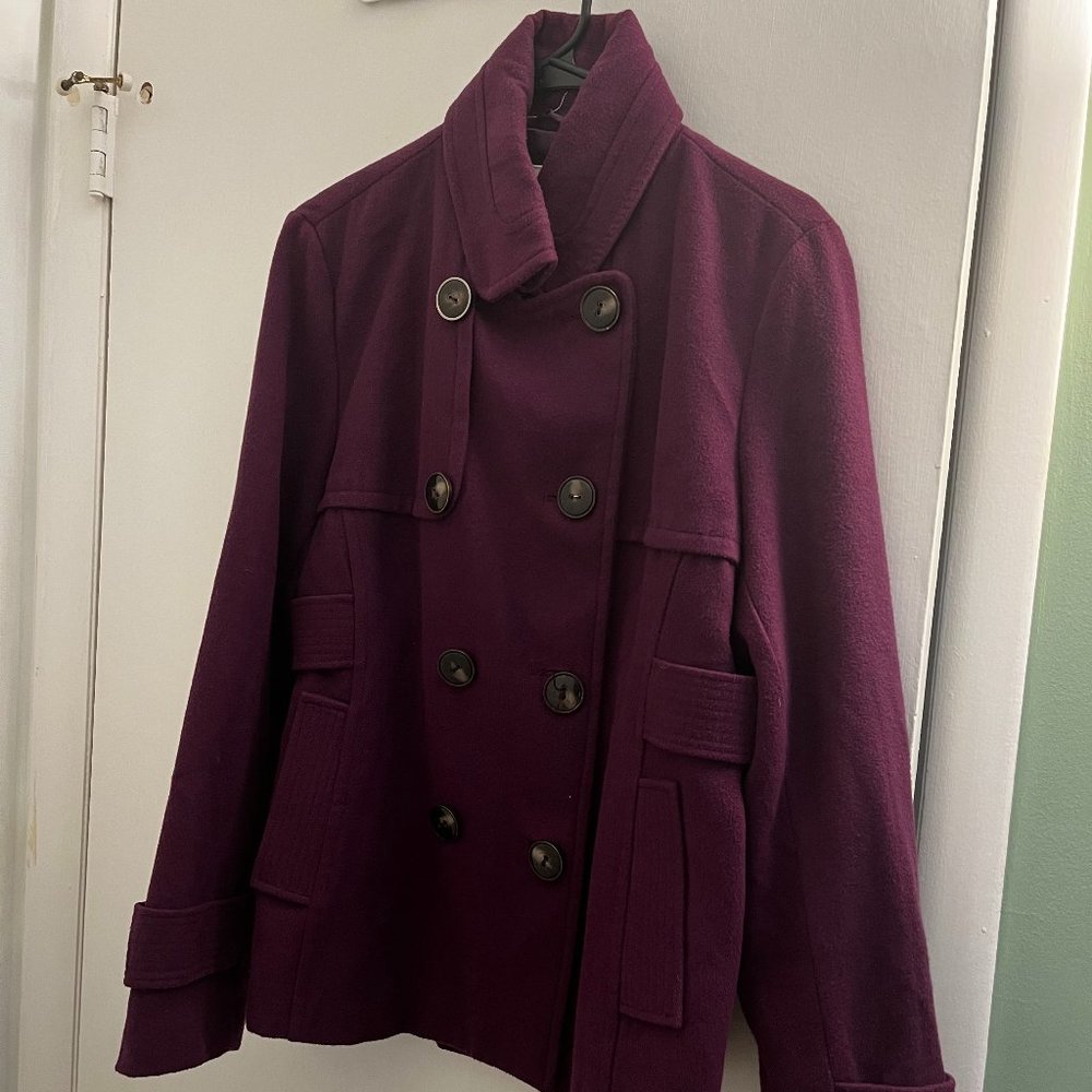 Trade Mark Hydraulic "The Blue Jean Standard" Purple Peacoat (X-Large)